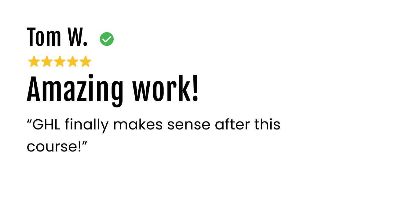 Sales funnel and GHL automation testimonial for Funnellancers